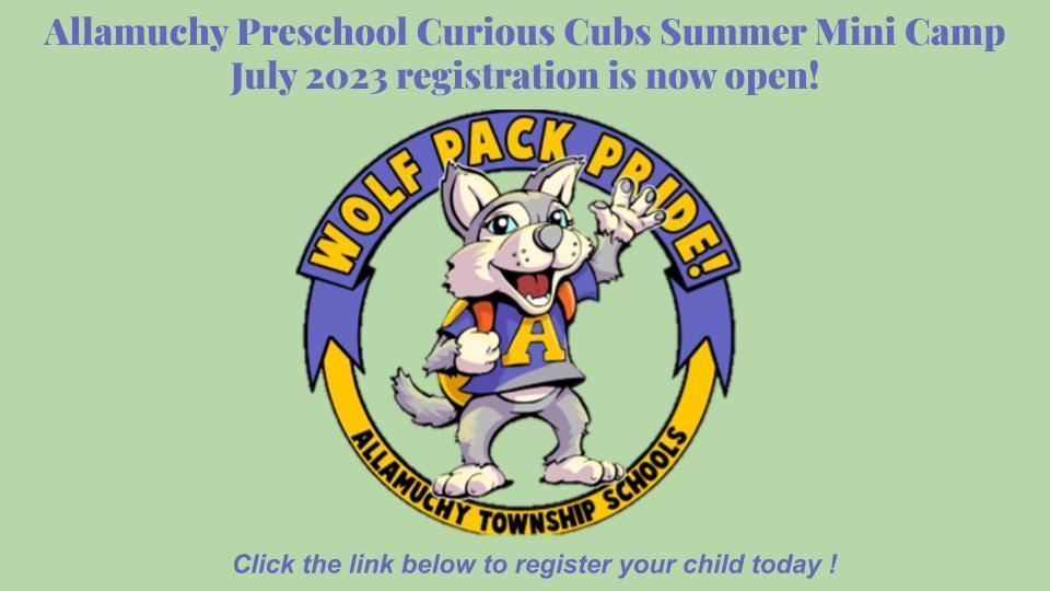 Summer mini camp now open